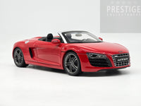 Kyosho Audi R8 Spyder V10 5.2 FSI Quattro Red 1:18 Scale - USED / READ