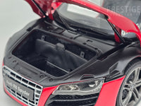 Kyosho Audi R8 Spyder V10 5.2 FSI Quattro Red 1:18 Scale - USED / READ