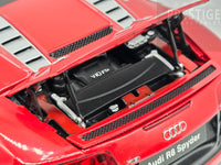 Kyosho Audi R8 Spyder V10 5.2 FSI Quattro Red 1:18 Scale - USED / READ