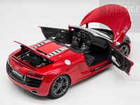 Kyosho Audi R8 Spyder V10 5.2 FSI Quattro Red 1:18 Scale - USED / READ