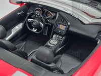Kyosho Audi R8 Spyder V10 5.2 FSI Quattro Red 1:18 Scale - USED / READ