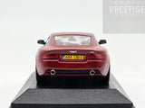 Minichamps 2003 Aston Martin DB9 Toro Red Metallic on Beige 1:43 - USED / READ