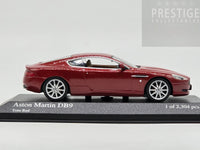 Minichamps 2003 Aston Martin DB9 Toro Red Metallic on Beige 1:43 - USED / READ