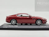 Minichamps 2003 Aston Martin DB9 Toro Red Metallic on Beige 1:43 - USED / READ