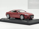 Minichamps 2003 Aston Martin DB9 Toro Red Metallic on Beige 1:43 - USED / READ