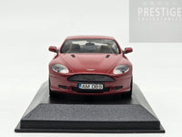 Minichamps 2003 Aston Martin DB9 Toro Red Metallic on Beige 1:43 - USED / READ