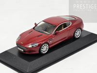Minichamps 2003 Aston Martin DB9 Toro Red Metallic on Beige 1:43 - USED / READ