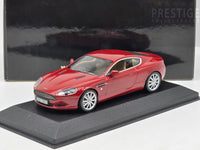 Minichamps 2003 Aston Martin DB9 Toro Red Metallic on Beige 1:43 - USED / READ