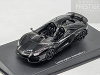 AUTOart 2012 Lamborghini Aventador J Gloss Black 54653 1:43 Scale - New