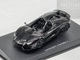 AUTOart 2012 Lamborghini Aventador J Gloss Black 54653 1:43 Scale - New