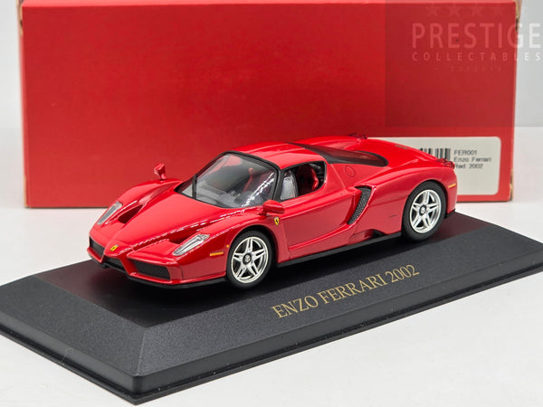 IXO - Ferrari Boxed - 2002 Ferrari Enzo Rosso Corsa Red 1:43 - NOS