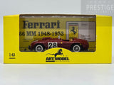Art Model 1950 Ferrari 166 MM Spa LeMans Lord Selsdon-Lucas #28 Red 1:43 - Preowned