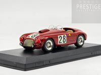 Art Model 1950 Ferrari 166 MM Spa LeMans Lord Selsdon-Lucas #28 Red 1:43 - Preowned