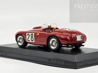 Art Model 1950 Ferrari 166 MM Spa LeMans Lord Selsdon-Lucas #28 Red 1:43 - Preowned