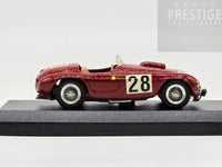 Art Model 1950 Ferrari 166 MM Spa LeMans Lord Selsdon-Lucas #28 Red 1:43 - Preowned