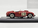 Art Model 1950 Ferrari 166 MM Spa LeMans Lord Selsdon-Lucas #28 Red 1:43 - Preowned