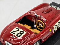 Art Model 1950 Ferrari 166 MM Spa LeMans Lord Selsdon-Lucas #28 Red 1:43 - Preowned