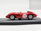 Top Model 1956 Ferrari 625LM LeMans #11 Red 1:43 Scale - Preowned