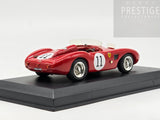 Top Model 1956 Ferrari 625LM LeMans #11 Red 1:43 Scale - Preowned