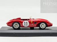 Top Model 1956 Ferrari 625LM LeMans #11 Red 1:43 Scale - Preowned