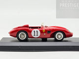 Top Model 1956 Ferrari 625LM LeMans #11 Red 1:43 Scale - Preowned