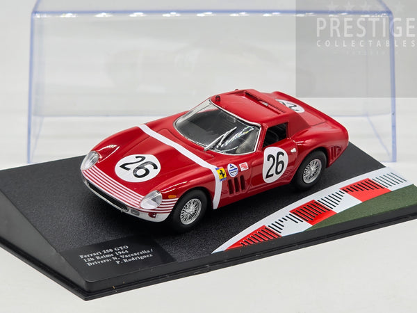 Altaya 1964 Ferrari 250 GTO #26 12hr Reims Vaccarella / Rodriguez #26 Red 1:43 - New