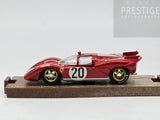 Brumm Models 1970 Ferrari 512S 1000km Circuit De Spa Ickx / Surtees #20 Red 1:43 - Used