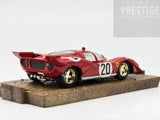 Brumm Models 1970 Ferrari 512S 1000km Circuit De Spa Ickx / Surtees #20 Red 1:43 - Used