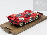 Brumm Models 1970 Ferrari 512S 1000km Circuit De Spa Ickx / Surtees #20 Red 1:43 - Used