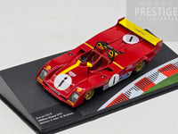 Altaya 1973 Ferrari 312 P #1 1000km Monza Ickx / Redman Rosso Corsa Red 1:43 - New
