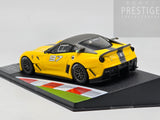 Altaya 2010 Ferrari 599XX #97 Programme Yellow K. Aluko 1:43 Scale - New