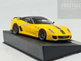 Altaya 2010 Ferrari 599XX #97 Programme Yellow K. Aluko 1:43 Scale - New