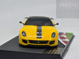 Altaya 2010 Ferrari 599XX #97 Programme Yellow K. Aluko 1:43 Scale - New