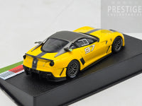 Altaya 2010 Ferrari 599XX #97 Programme Yellow K. Aluko 1:43 Scale - New