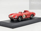 Best Model 1955 Ferrari 750 Monza Goodwood #6 Red 1:43 Scale - Preowned