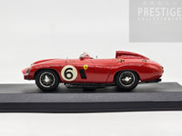 Best Model 1955 Ferrari 750 Monza Goodwood #6 Red 1:43 Scale - Preowned