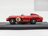 Best Model 1955 Ferrari 750 Monza Goodwood #6 Red 1:43 Scale - Preowned