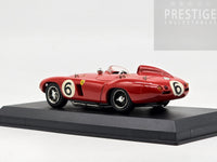 Best Model 1955 Ferrari 750 Monza Goodwood #6 Red 1:43 Scale - Preowned