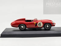 Best Model 1955 Ferrari 750 Monza Goodwood #6 Red 1:43 Scale - Preowned
