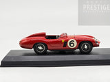 Best Model 1955 Ferrari 750 Monza Goodwood #6 Red 1:43 Scale - Preowned