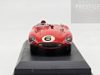 Best Model 1955 Ferrari 750 Monza Goodwood #6 Red 1:43 Scale - Preowned