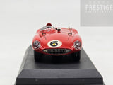 Best Model 1955 Ferrari 750 Monza Goodwood #6 Red 1:43 Scale - Preowned