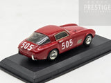 Top Model 1956 Ferrari 250 GT LWB Scaglietti #505 Red 1:43 Scale - Preowned