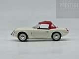 Vanguards Triumph Spitfire MKIII (Mk3) Cream w Red Removeable Roof 1:43 - As New