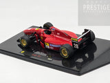 Hot Wheels Elite 1994 Ferrari 412 T1 Formula 1 Gerhard Berger #28 Red 1:43 - Ex-display