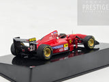 Hot Wheels Elite 1994 Ferrari 412 T1 Formula 1 Gerhard Berger #28 Red 1:43 - Ex-display