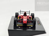 Hot Wheels Elite 1994 Ferrari 412 T1 Formula 1 Gerhard Berger #28 Red 1:43 - Ex-display