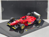 Hot Wheels Elite 1994 Ferrari 412 T1 Formula 1 Gerhard Berger #28 Red 1:43 - Ex-display
