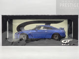 GT Spirit 2024 Nissan R35 GT-R (GTR) Skyline Edition Bayside Blue GT521 1:18 - New