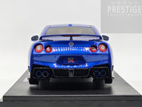GT Spirit 2024 Nissan R35 GT-R (GTR) Skyline Edition Bayside Blue GT521 1:18 - New